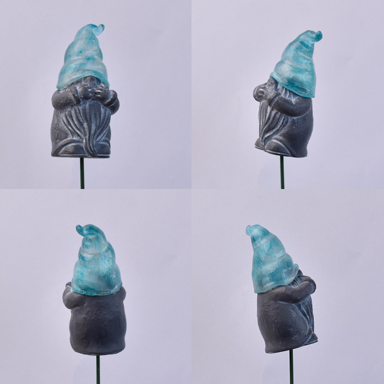 Resin Art Decor - Decorative Garden Stakes 3-Piece Glowing Resin