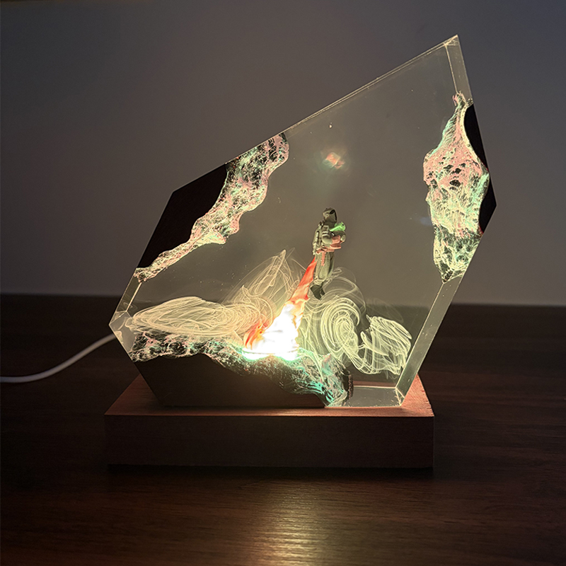 Resin Art Decor - Sci-fi Anime Figure Organism Resin Table