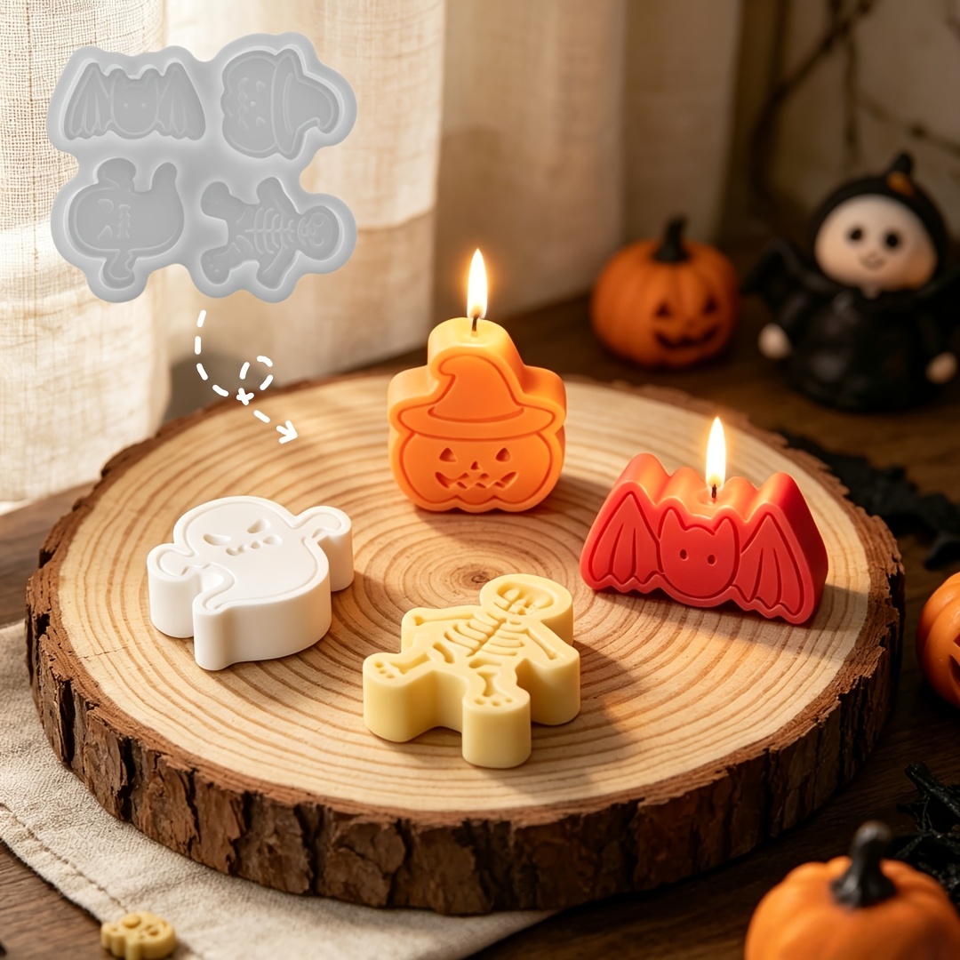 Resin Art Kit With Molds - 4-cavity silicone resin mold set for