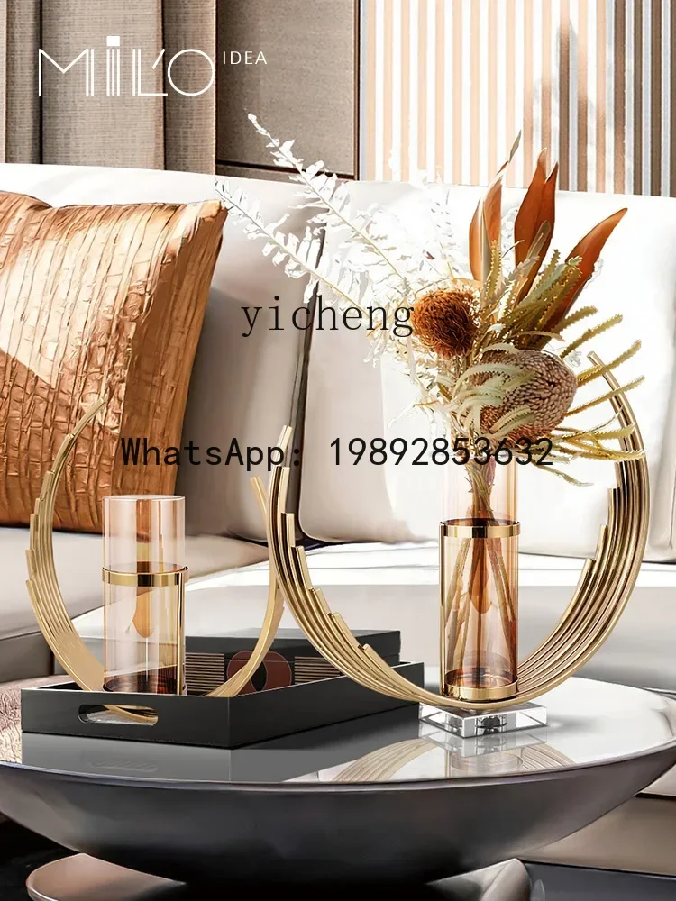 Resin Art Resin - b136 High-End Flowers Flower Arrangement Vase