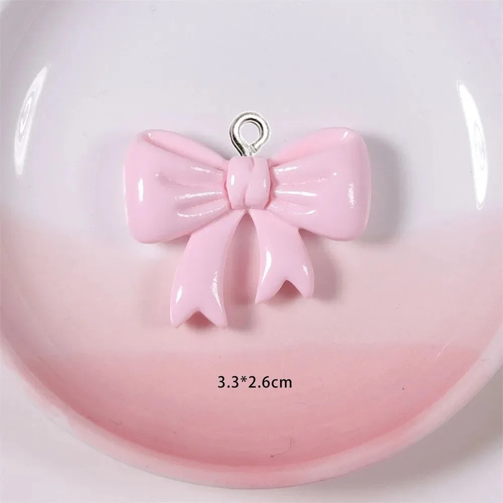10 Pieces Candy Color Bow Resi - Resin Art Kits For Adults ulasan dan harga
