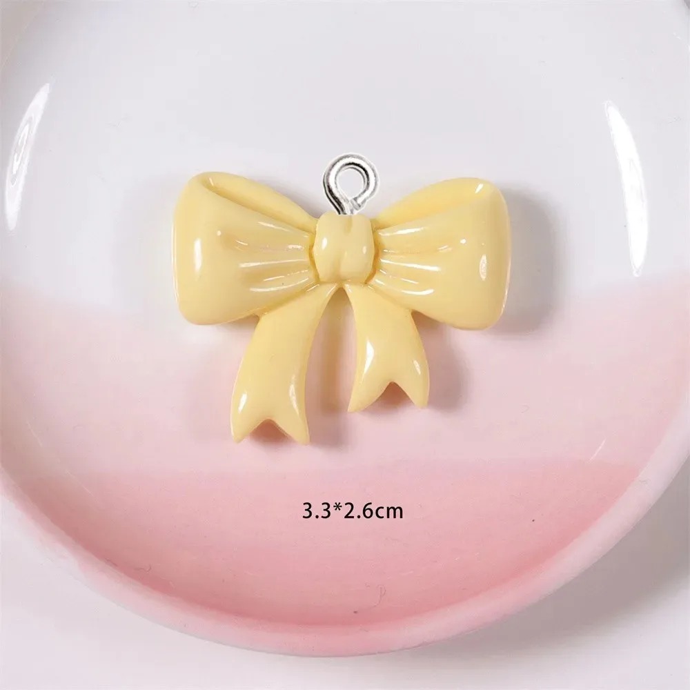 10 Pieces Candy Color Bow Resi - Resin Art Kits For Adults ulasan dan harga