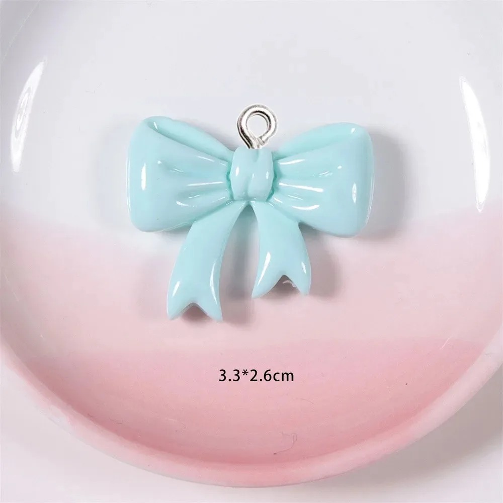 10 Pieces Candy Color Bow Resi - Resin Art Kits For Adults ulasan dan harga