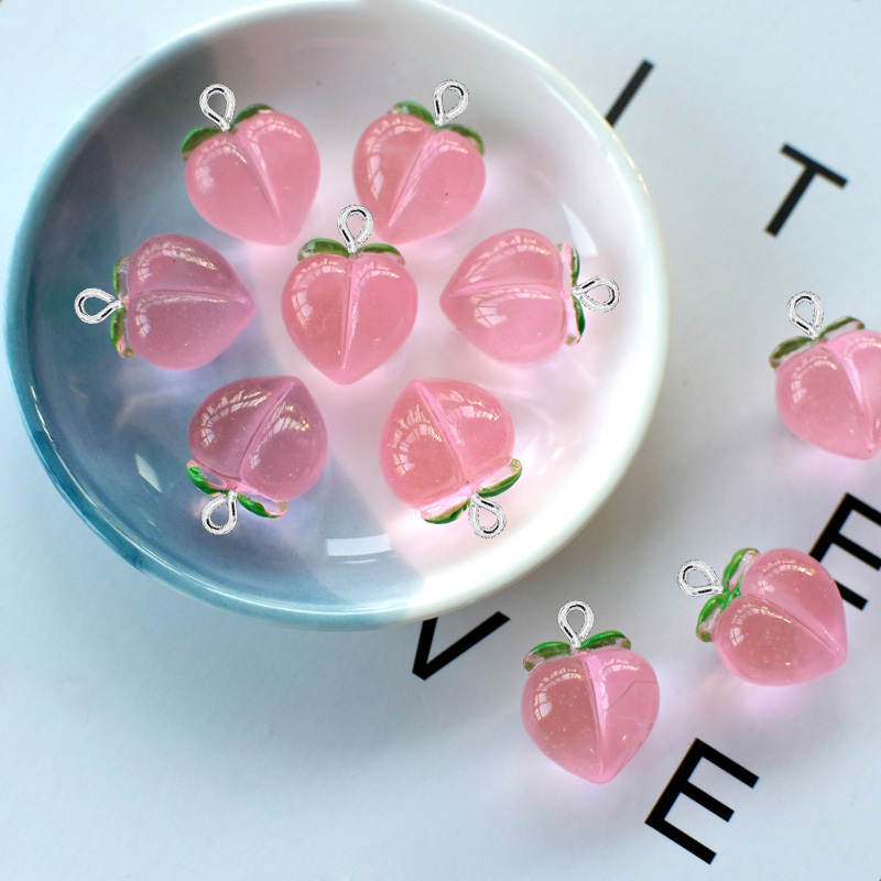 10Pcs New Transparent Peach Fl - Resin Art Kits For Adults ulasan dan harga