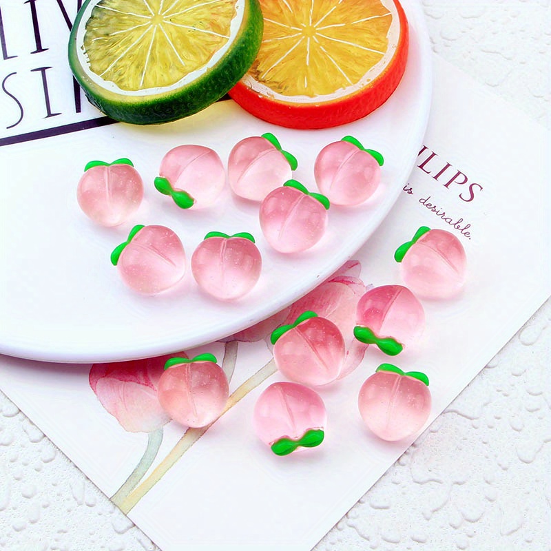 10Pcs New Transparent Peach Fl - Resin Art Kits For Adults ulasan dan harga