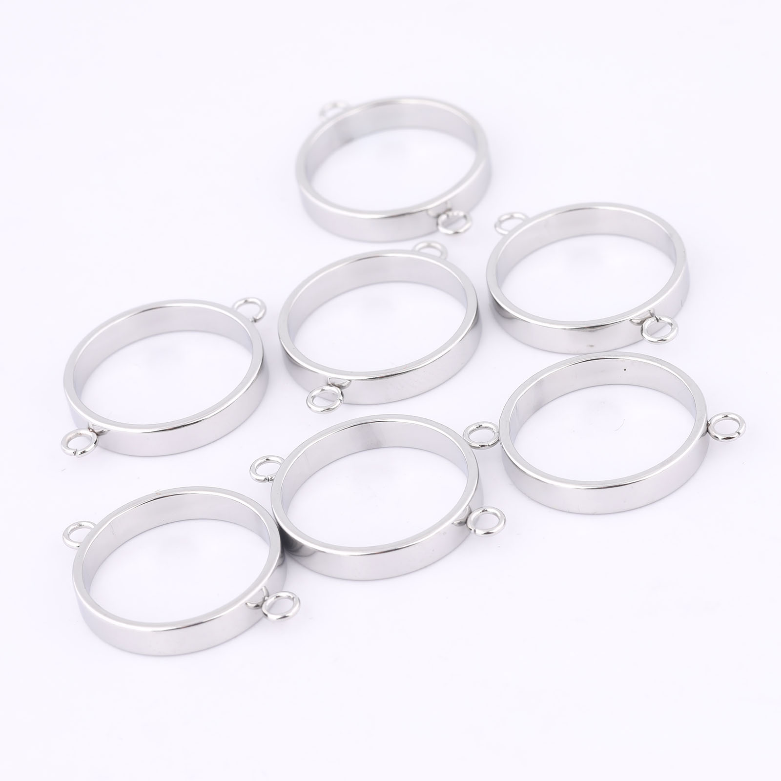 10pcs Stainless Steel 14mm Ope - Resin Art Kits For Adults ulasan dan harga