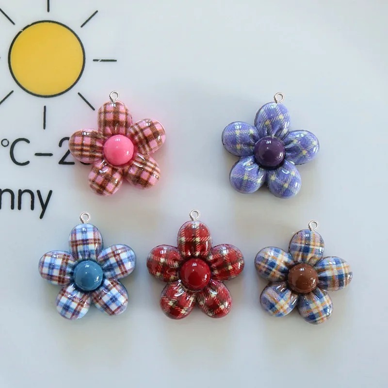 10Pcs Sweet Flower Planar Resi - Resin Art Resin ulasan dan harga