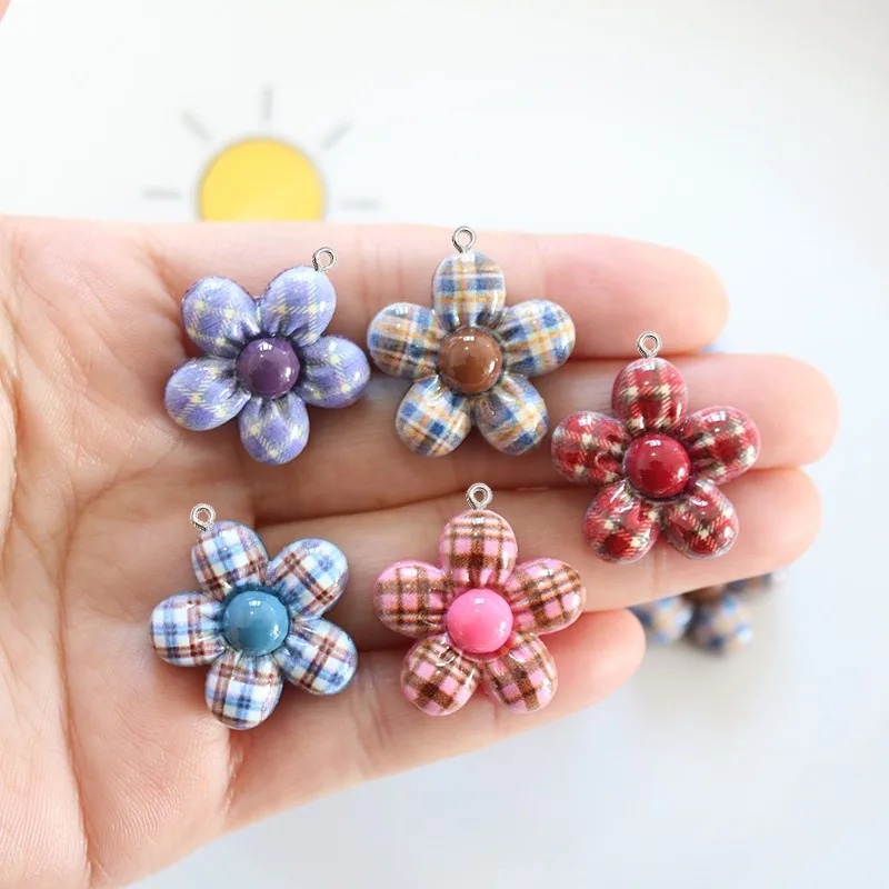 10Pcs Sweet Flower Planar Resi - Resin Art Resin ulasan dan harga
