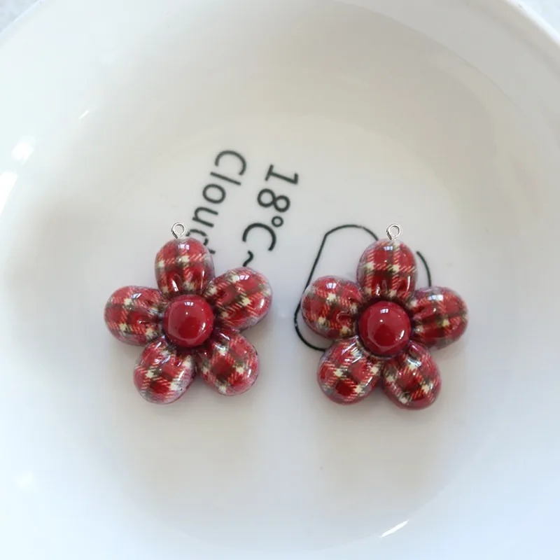 10Pcs Sweet Flower Planar Resi - Resin Art Resin ulasan dan harga
