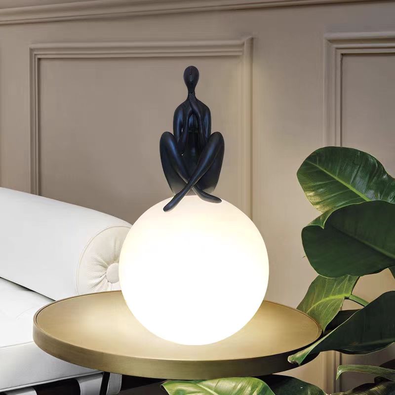 Nordic Art Floor Lamp Abstract - Resin Art In Floor ulasan dan harga