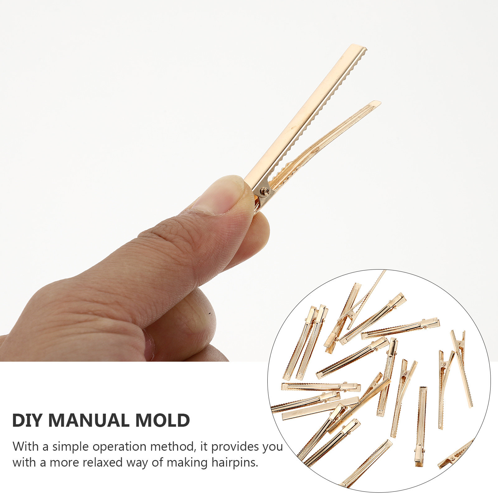 1Set Silicone Hair Clips Mold  - Resin Art Resin ulasan dan harga