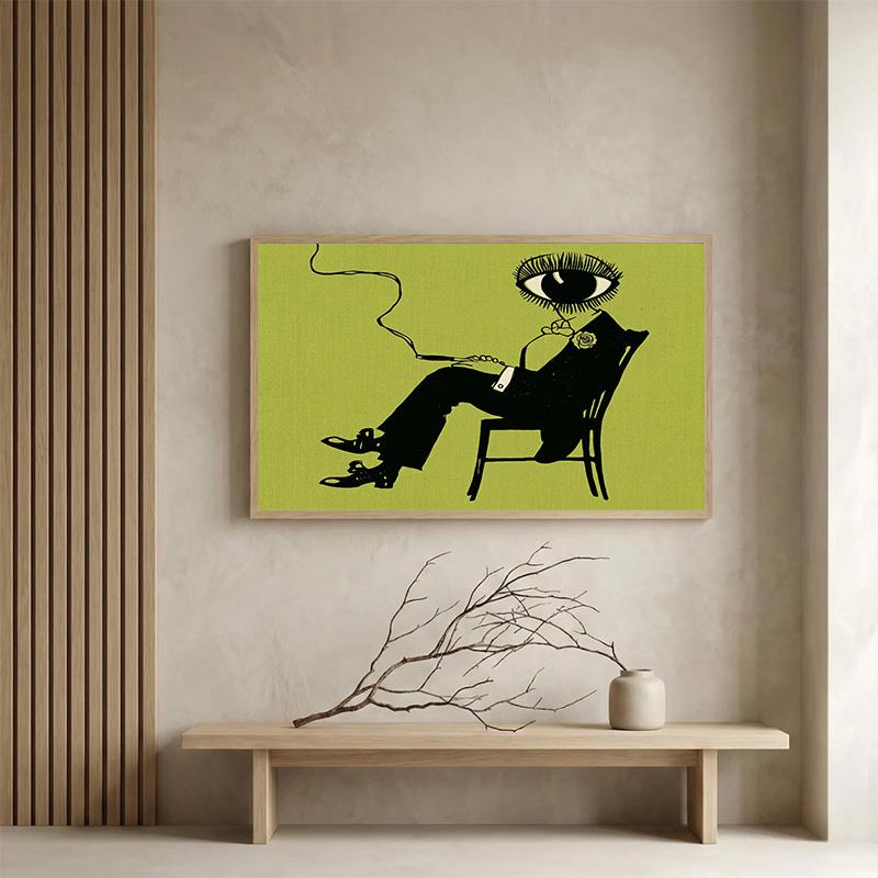 Surreal Abstract Figure Diamon - Resin Art Aesthetic ulasan dan harga
