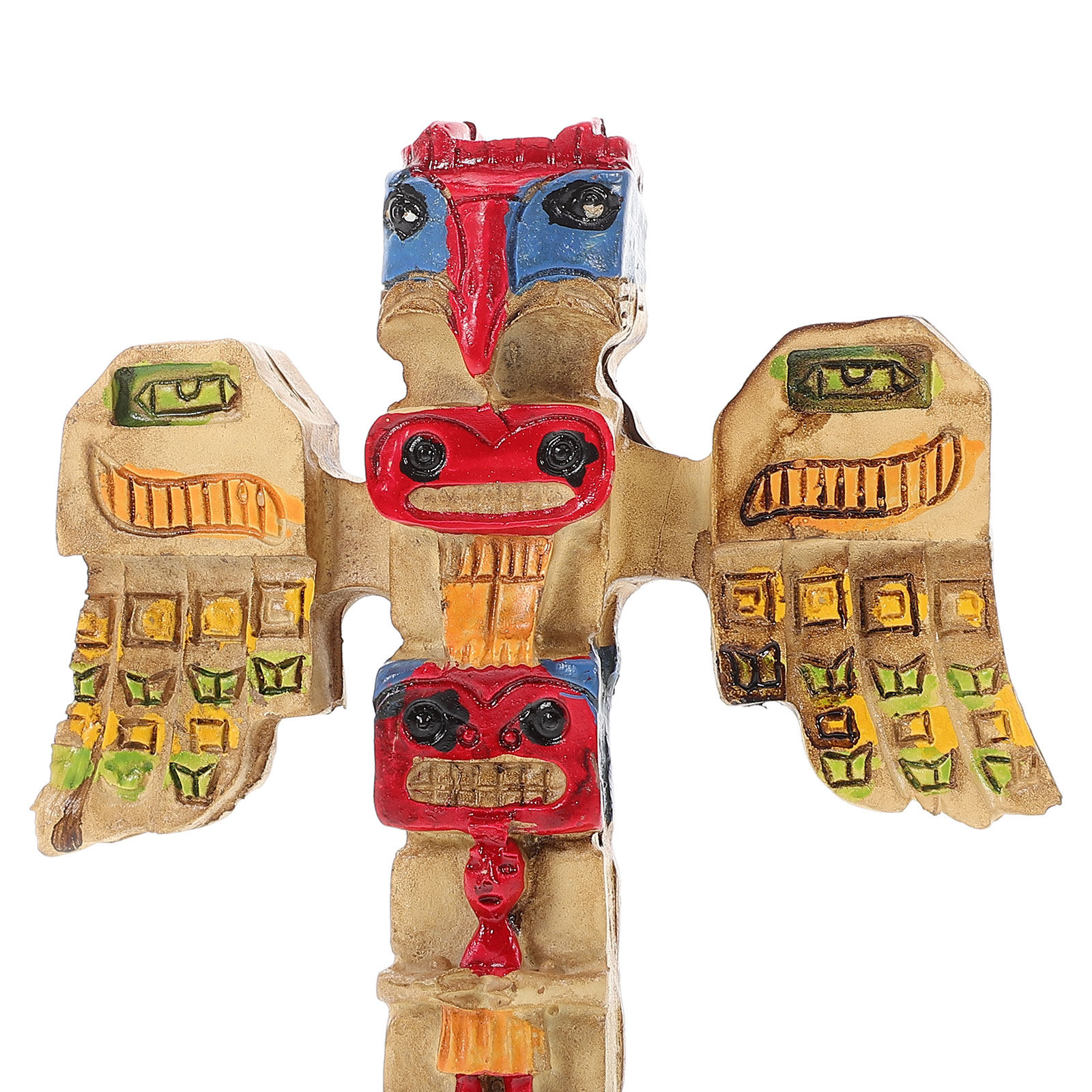 Resin Tribal Symbol Statue Val - Resin Artist ulasan dan harga