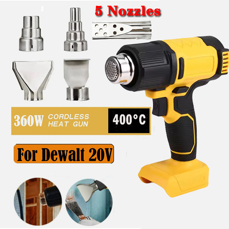 Cordless Heat Gun Hot Air Gun  - Resin Art Heat Gun ulasan dan harga