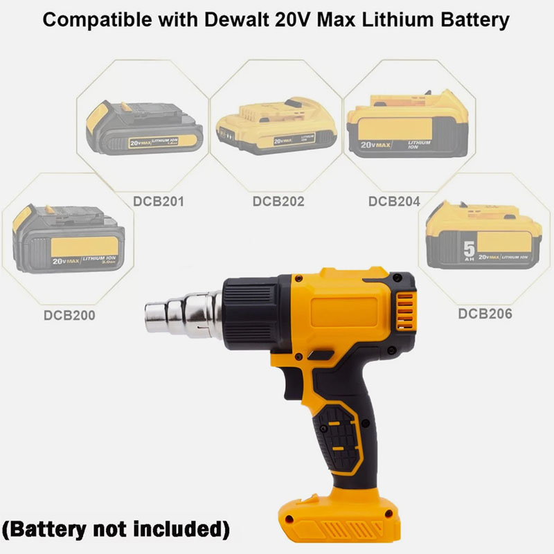 Cordless Heat Gun Hot Air Gun  - Resin Art Heat Gun ulasan dan harga