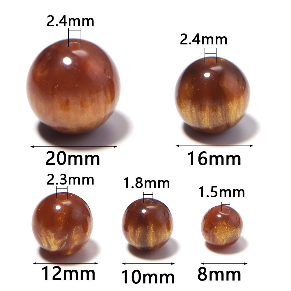 5-30pcs/lot 8-20mm Gilding Res - Resin Art Kits For Adults ulasan dan harga
