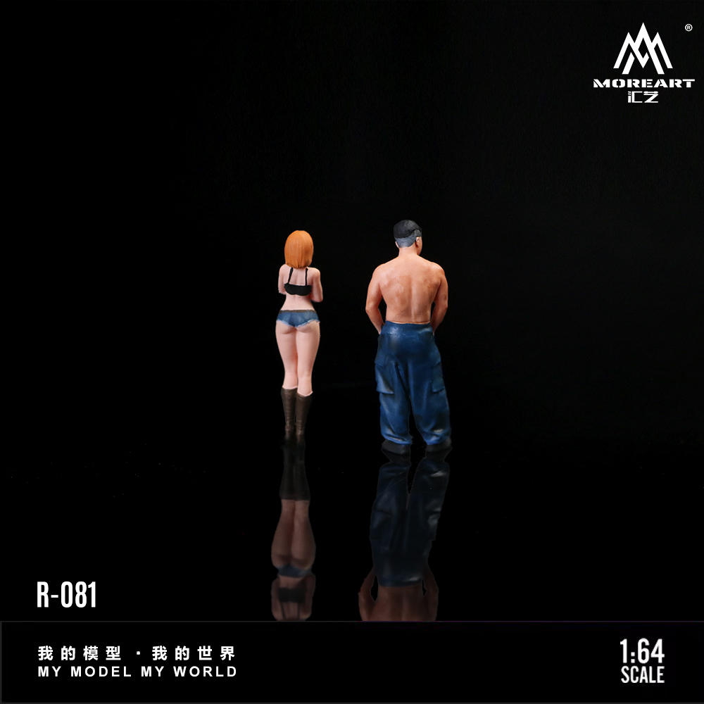 More Art 1:64 Fitness Male and - Resin Art Decor ulasan dan harga