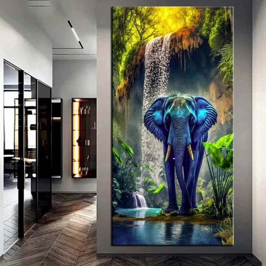 Frameless,Diy Mosaic Art Wild  - Resin Art Images ulasan dan harga