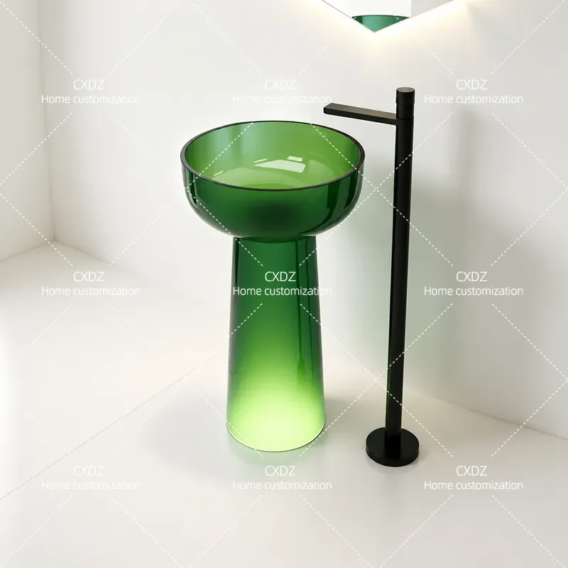 Column Basin Integrated Floor  - Resin Art In Floor ulasan dan harga