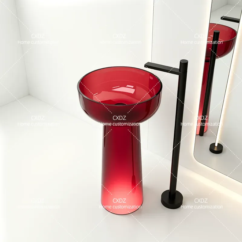 Column Basin Integrated Floor  - Resin Art In Floor ulasan dan harga