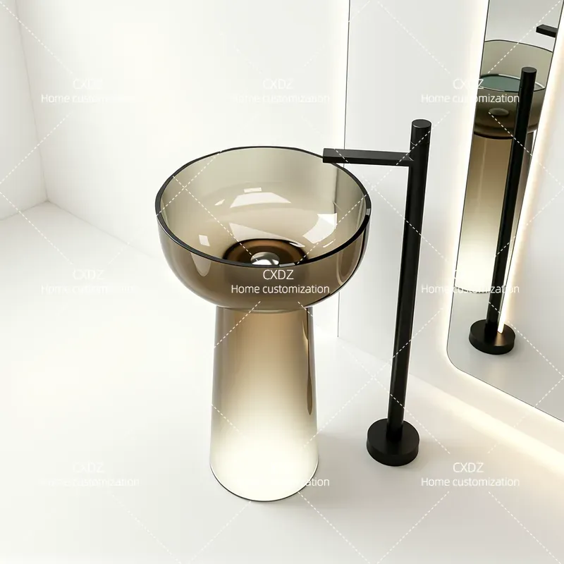 Column Basin Integrated Floor  - Resin Art In Floor ulasan dan harga