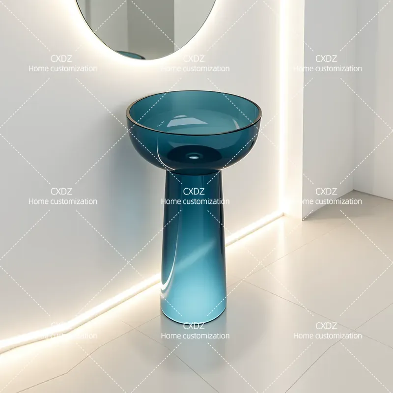 Column Basin Integrated Floor  - Resin Art In Floor ulasan dan harga