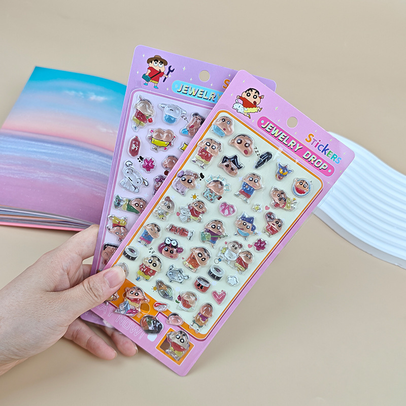 Crayon Shinchan Cartoon 3D Res - Resin Art Phone Case ulasan dan harga