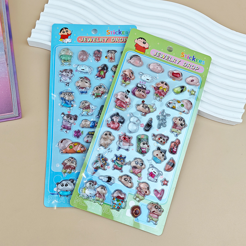 Crayon Shinchan Cartoon 3D Res - Resin Art Phone Case ulasan dan harga