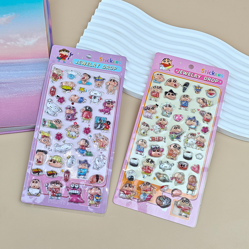 Crayon Shinchan Cartoon 3D Res - Resin Art Phone Case ulasan dan harga