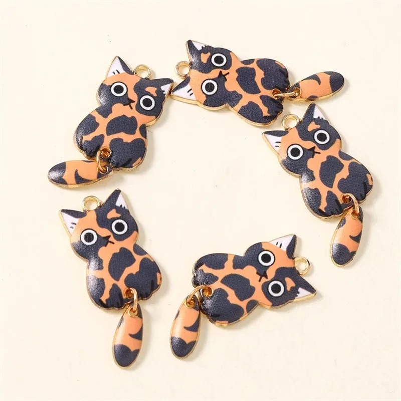 10Pcs 16×39mm Cute Cartoon Cat - Resin Art Kits For Adults ulasan dan harga