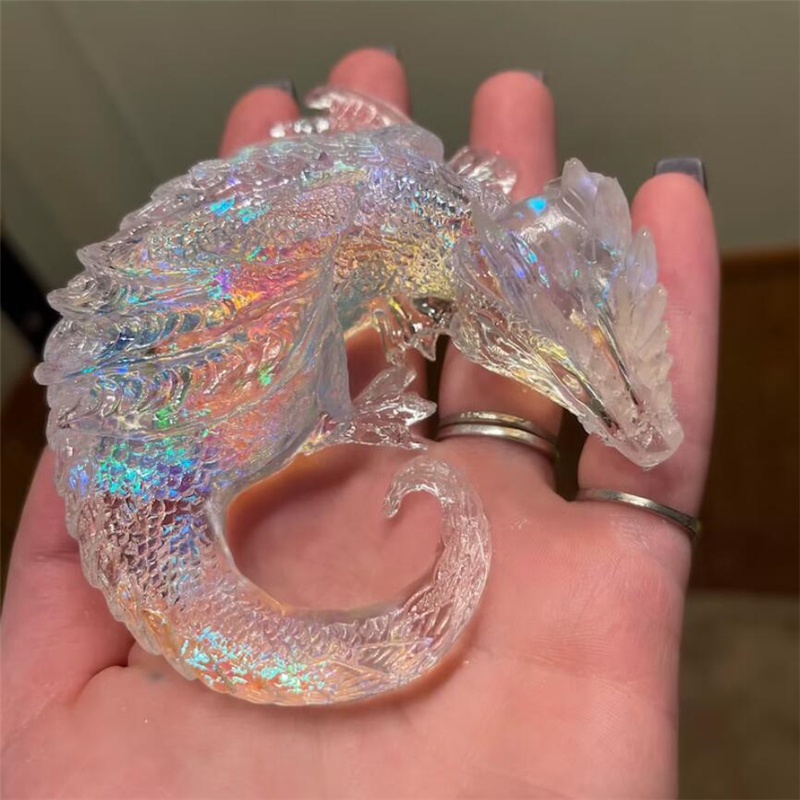 3 Styles Mirror Sleepy Dragon  - Resin Art Kit With Molds ulasan dan harga