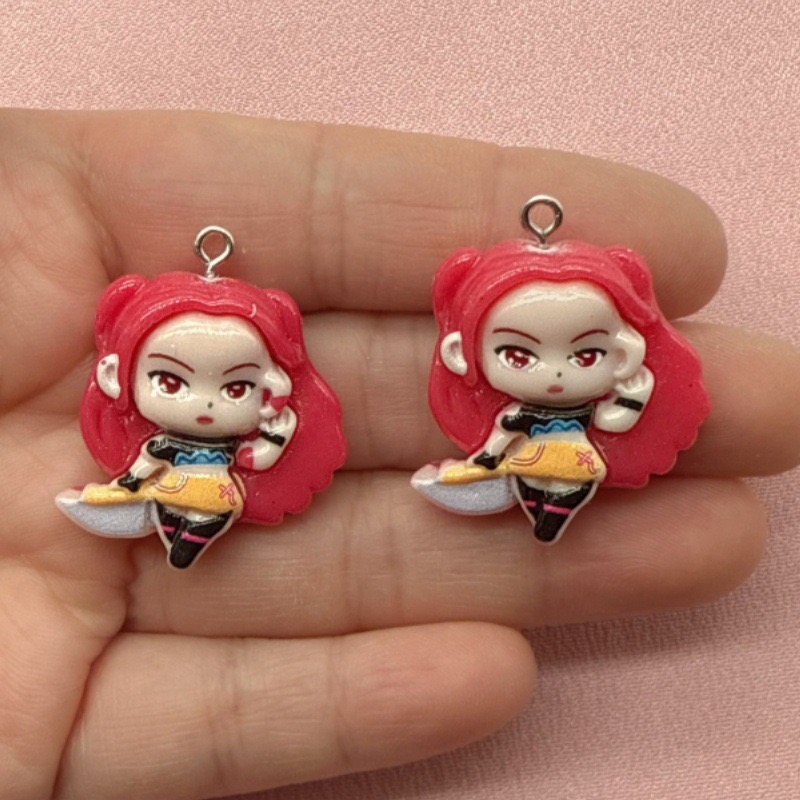 10pcs resin cartoon pendant, D - Resin Art Kits For Adults ulasan dan harga