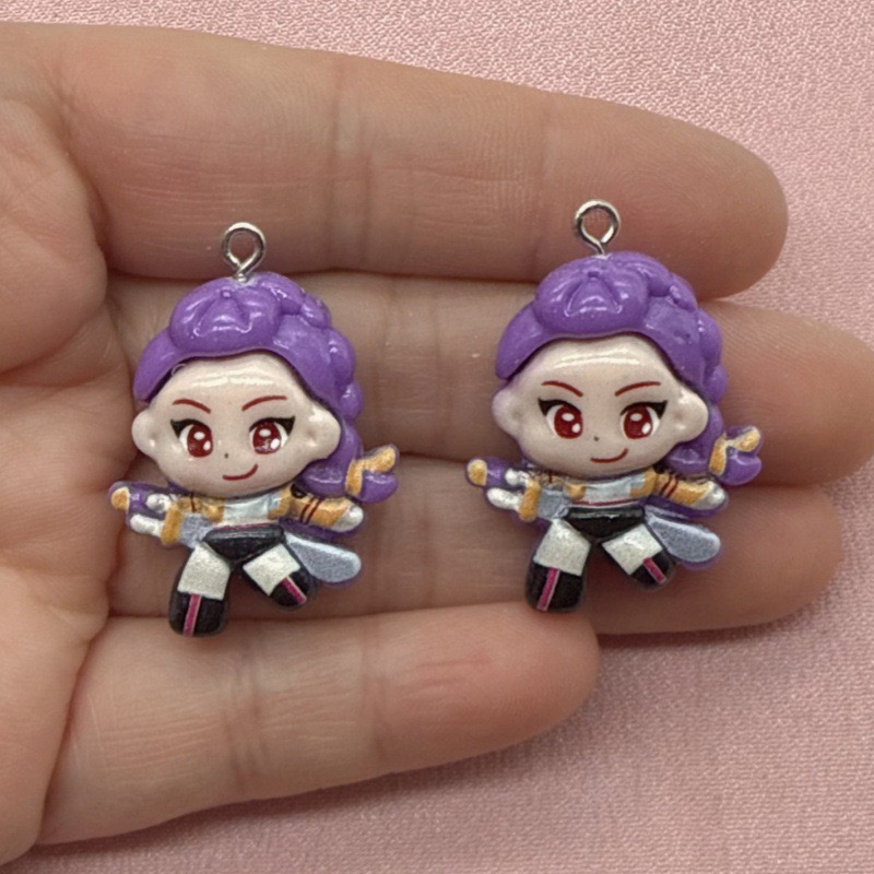 10pcs resin cartoon pendant, D - Resin Art Kits For Adults ulasan dan harga