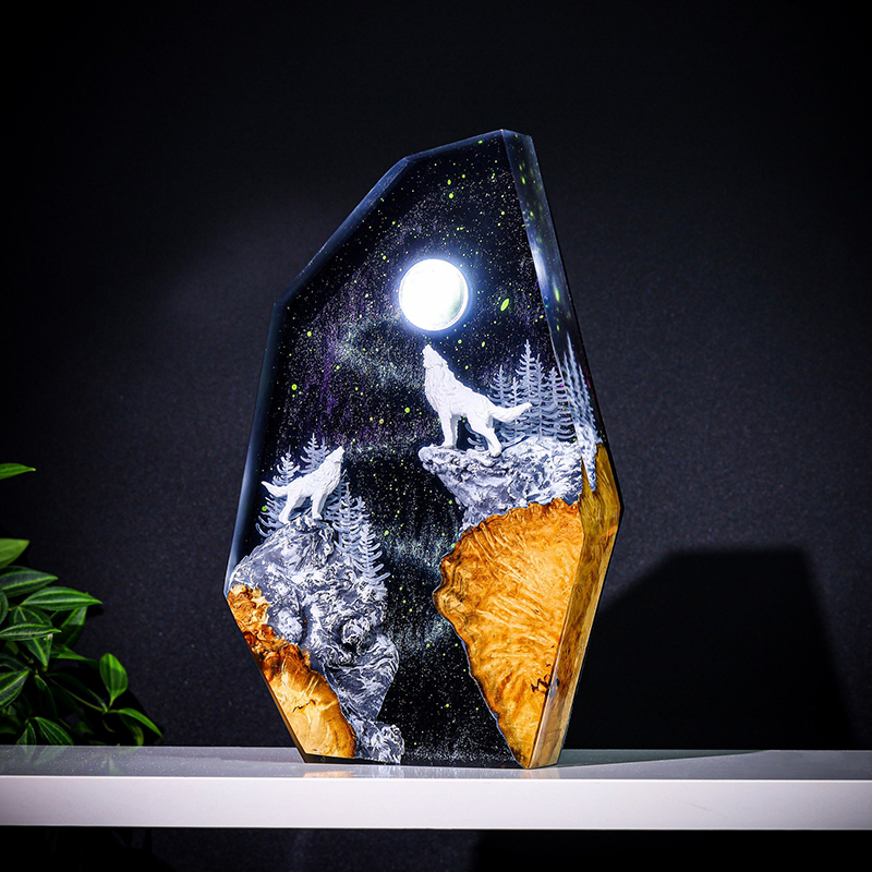 Nature Animals Figure Organism - Resin Art Decor ulasan dan harga