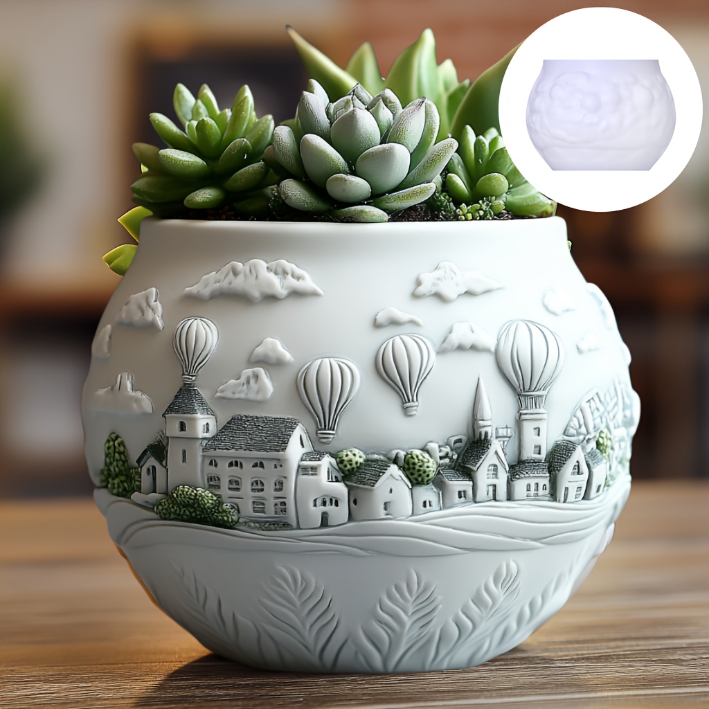 DIY Hot Air Balloon Town House - Resin Art Heat Gun ulasan dan harga