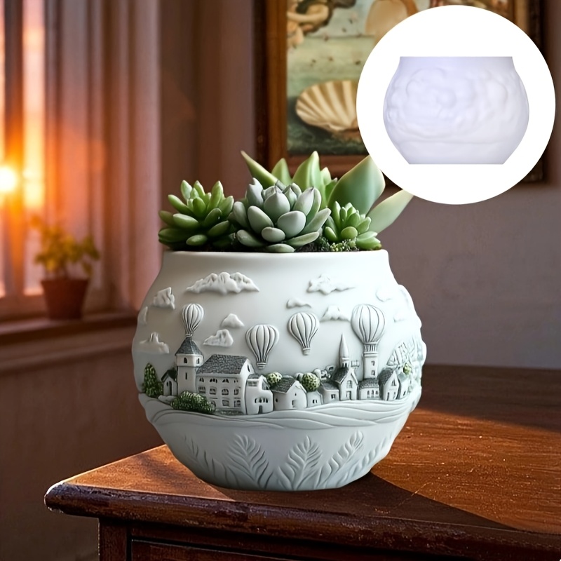 DIY Hot Air Balloon Town House - Resin Art Heat Gun ulasan dan harga