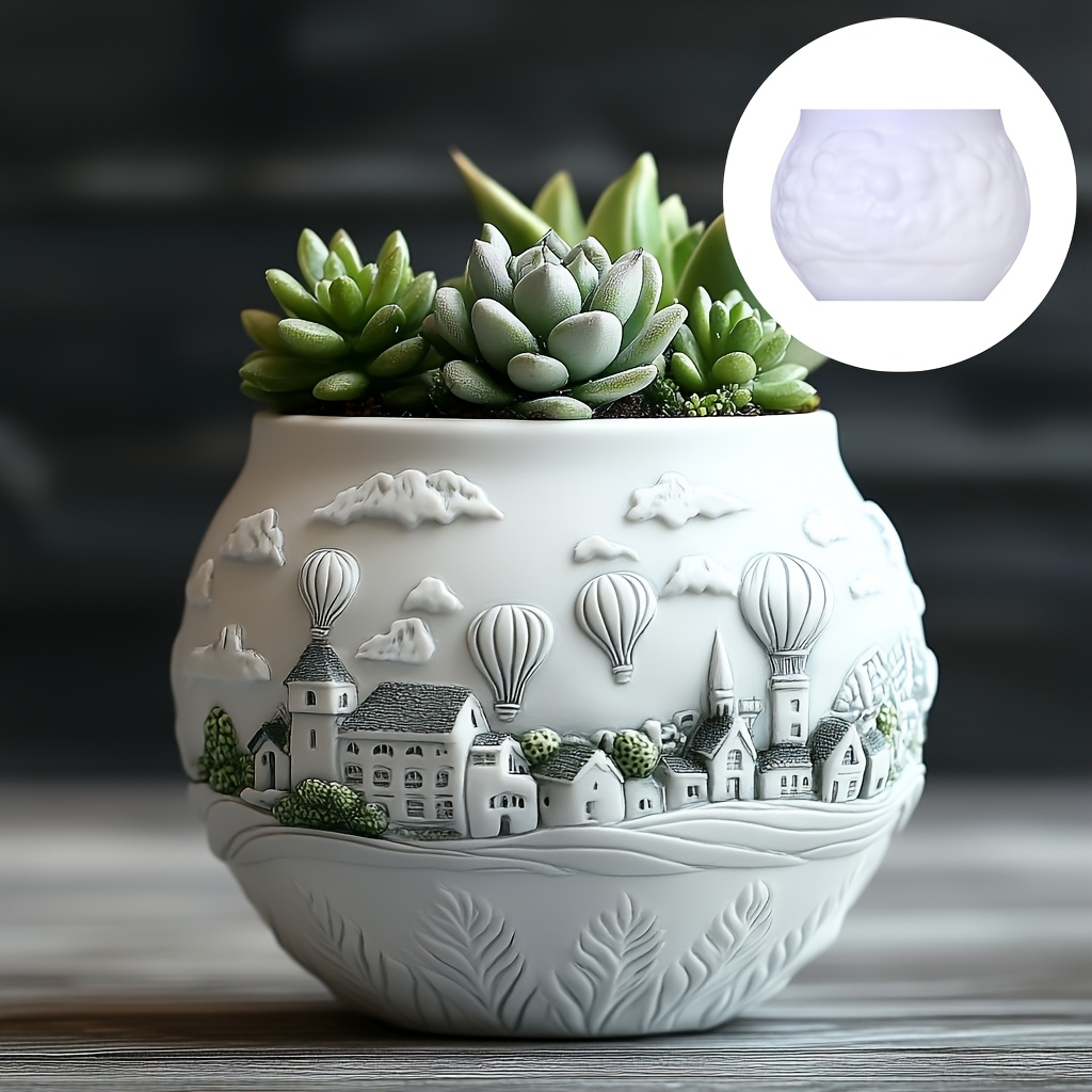 DIY Hot Air Balloon Town House - Resin Art Heat Gun ulasan dan harga