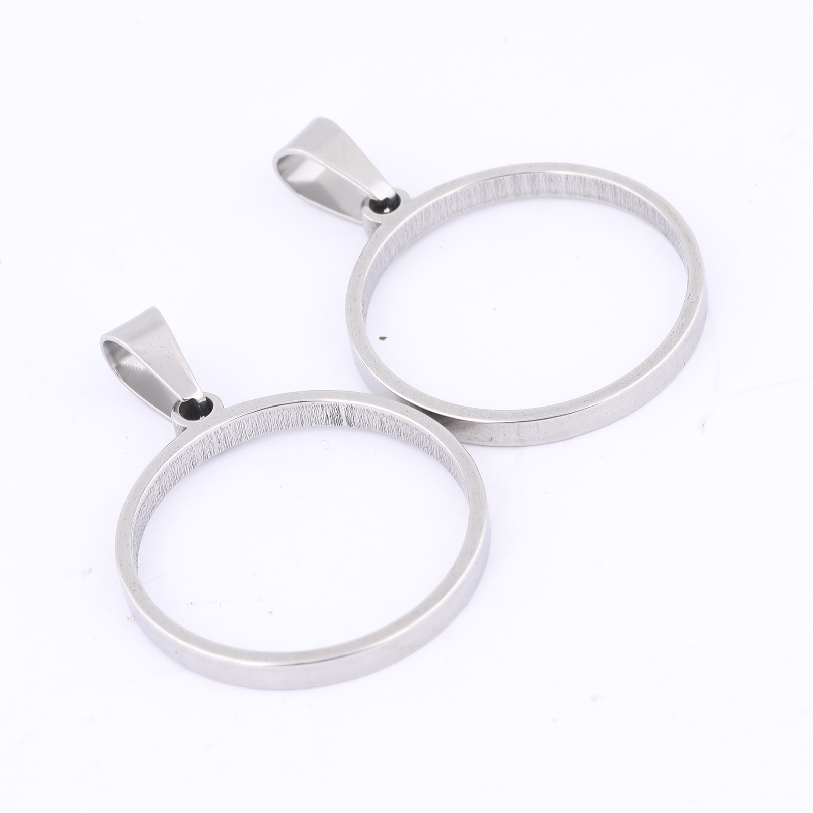 10pcs 25mm Round Open Bezel Ch - Resin Art Kits For Adults ulasan dan harga
