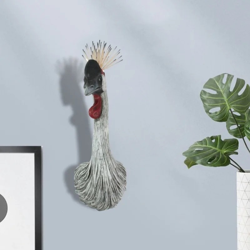 Simple Art Bird Head Image Orn - Resin Art Images ulasan dan harga