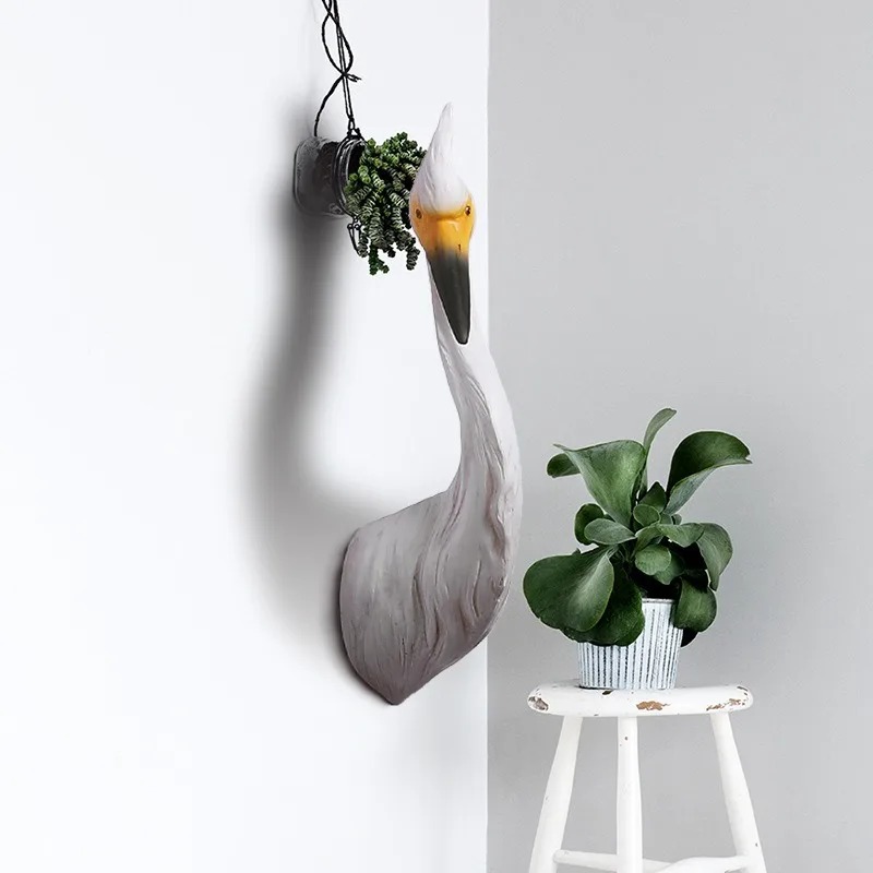 Simple Art Bird Head Image Orn - Resin Art Images ulasan dan harga