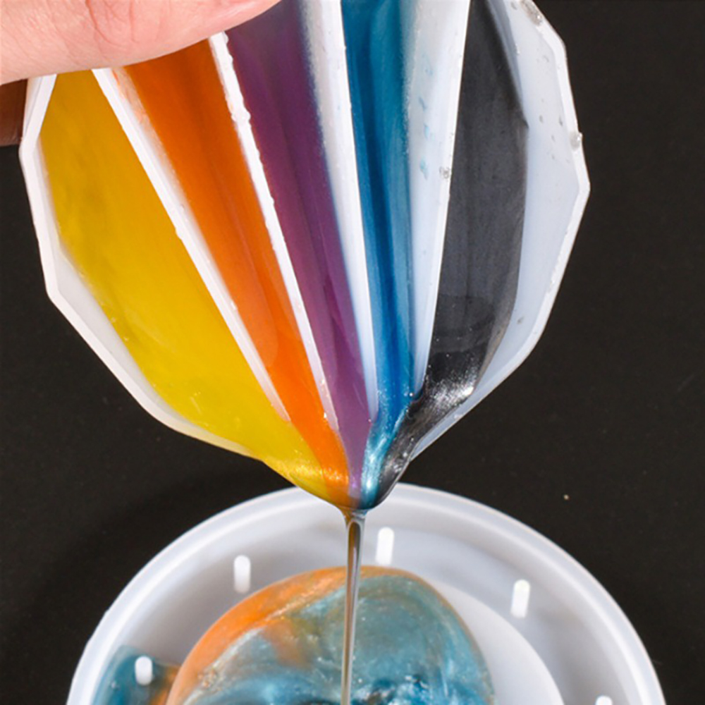 2/3/4/5 Grids Silicone Split C - Resin Artist ulasan dan harga
