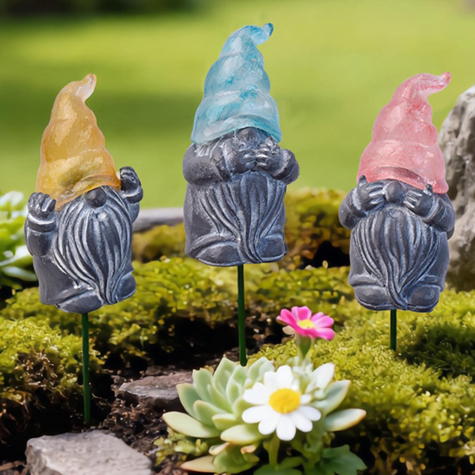 Decorative Garden Stakes 3-Pie - Resin Art Decor ulasan dan harga