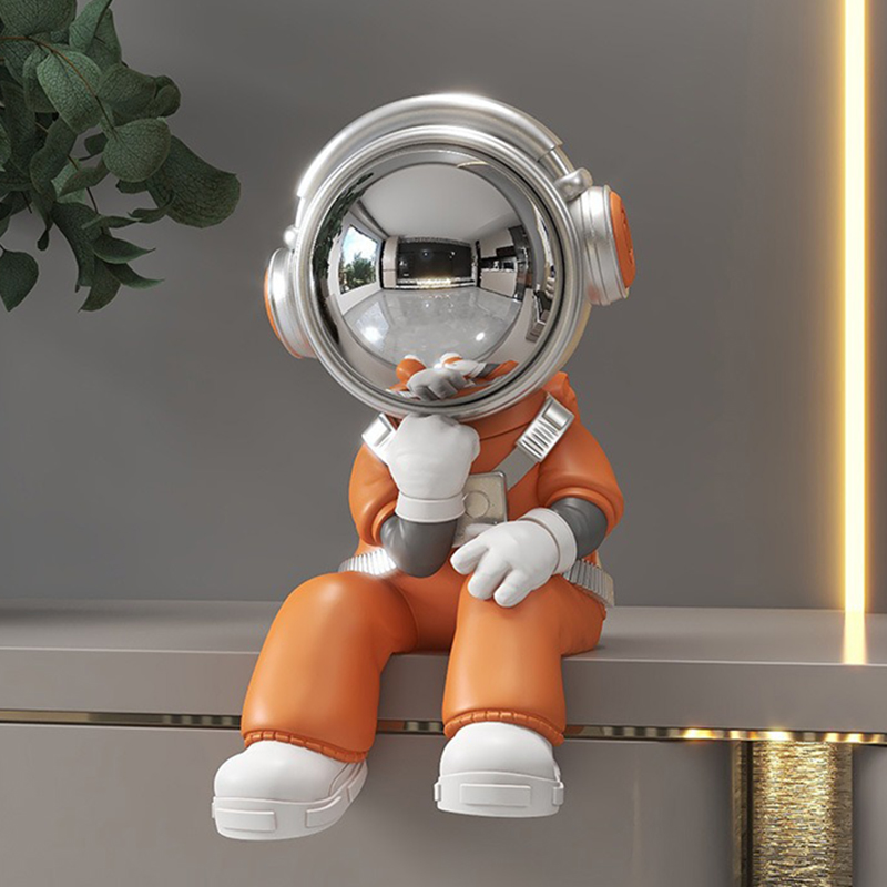Miniature Astronaut Ornaments  - Resin Art Aesthetic ulasan dan harga