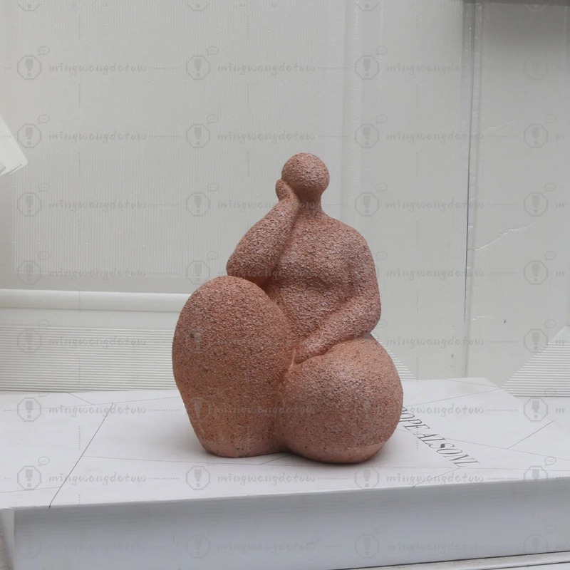 1pc, Sandstone Resin  Chubby W - Resin Art Resin ulasan dan harga