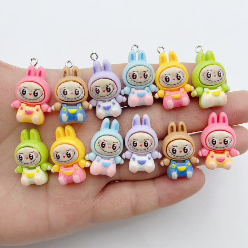 10Pcs Kawaii Rabbit Strawberry - Resin Art Kits For Adults ulasan dan harga