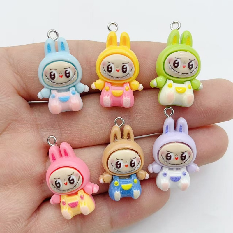 10Pcs Kawaii Rabbit Strawberry - Resin Art Kits For Adults ulasan dan harga