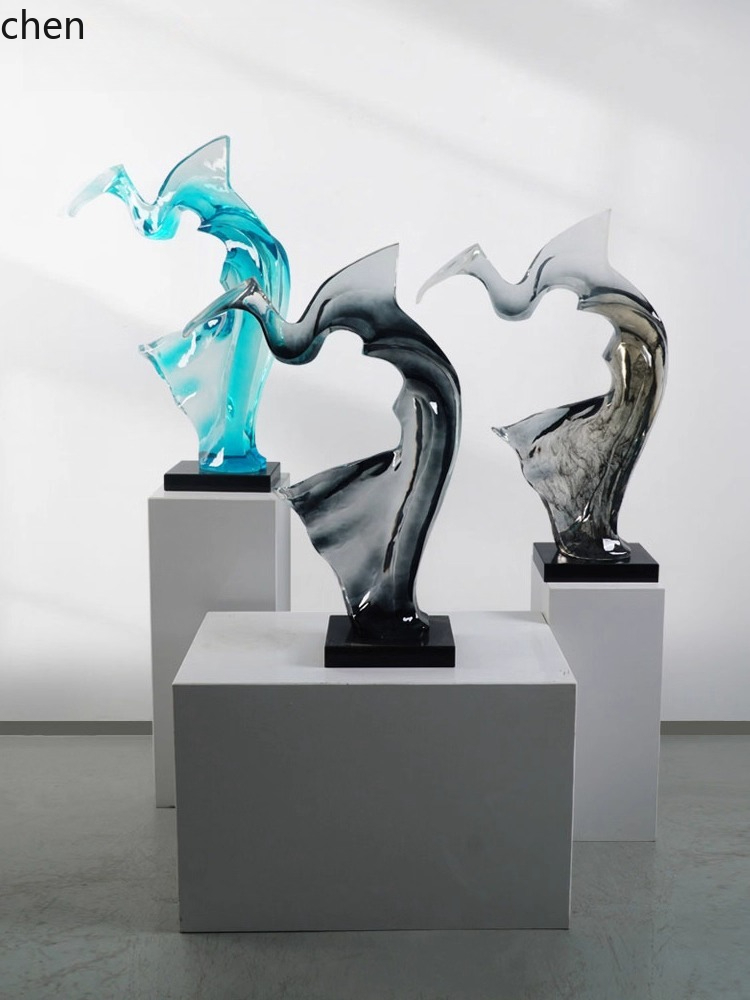 HT  Transparent Resin Sculptur - Resin Art In Floor ulasan dan harga