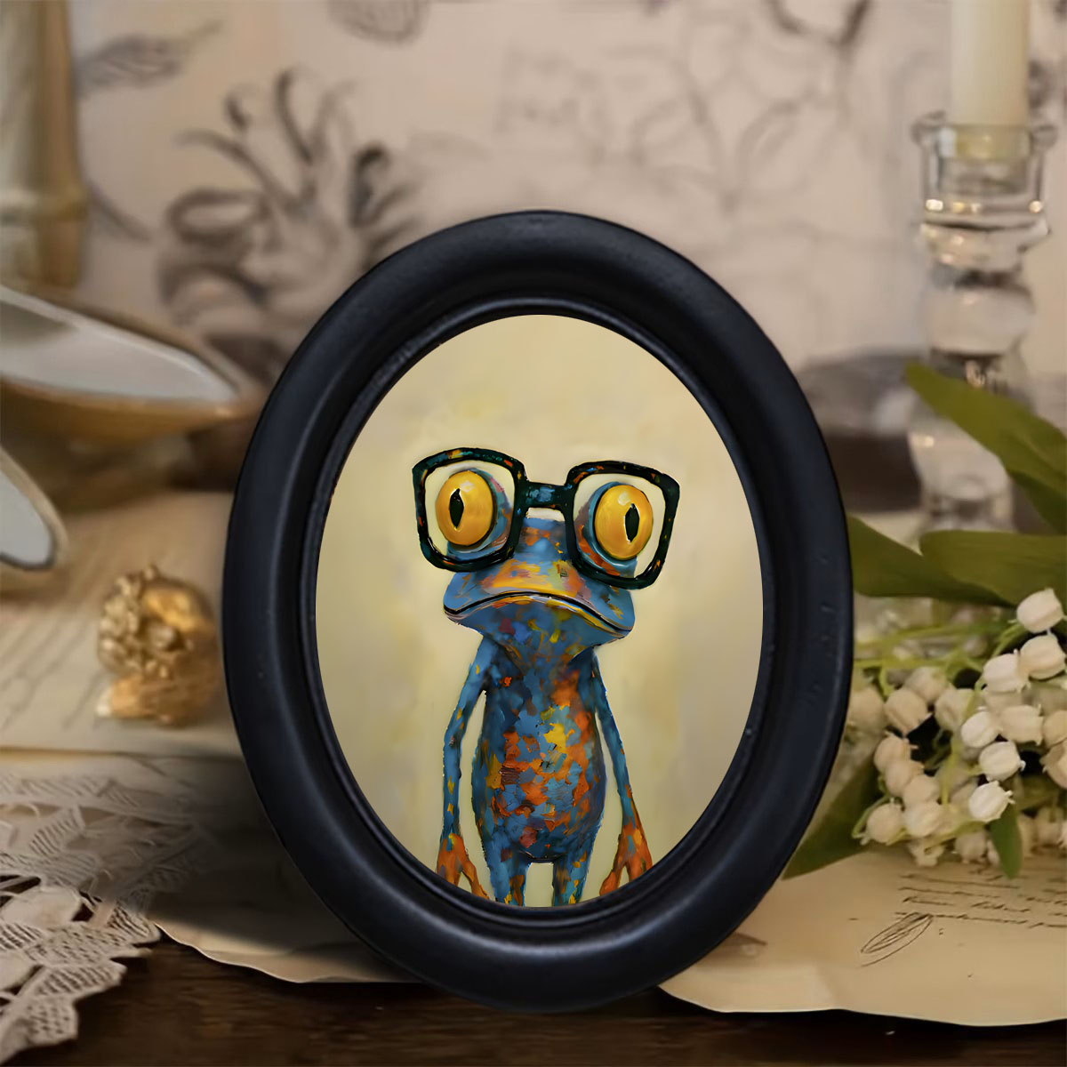 1 Piece of Trendy Frog-Pattern - Resin Artist ulasan dan harga