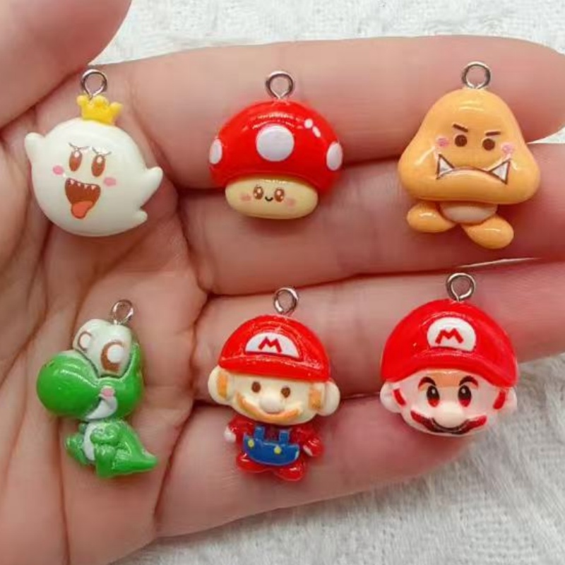 10pcs resin cartoon pendant, D - Resin Art Kits For Adults ulasan dan harga