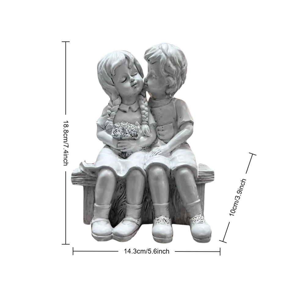 Cute Little Boy And Girl Resin - Resin Art Aesthetic ulasan dan harga